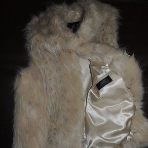 Rachel Zoe faux fur vest